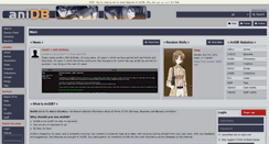Desktop Screenshot of anidb.net